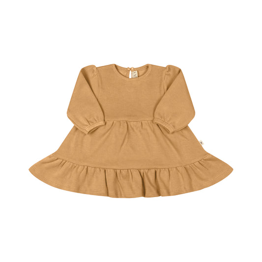 UAUA - tiered dress - camello