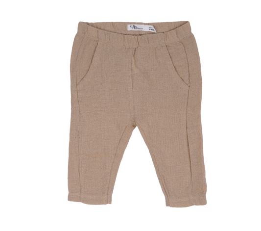 Luchtige zomerbroek beige