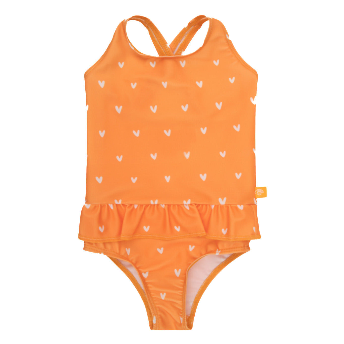 Badpak hartjes - oranje