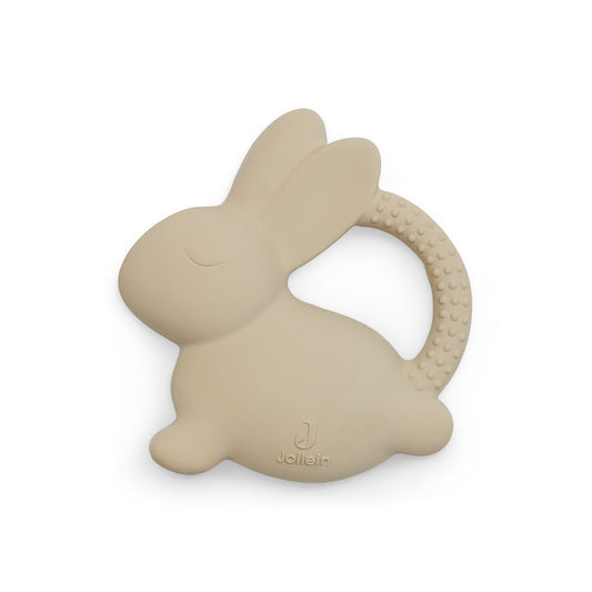 Bijtring Bunny Nougat ~ rubber