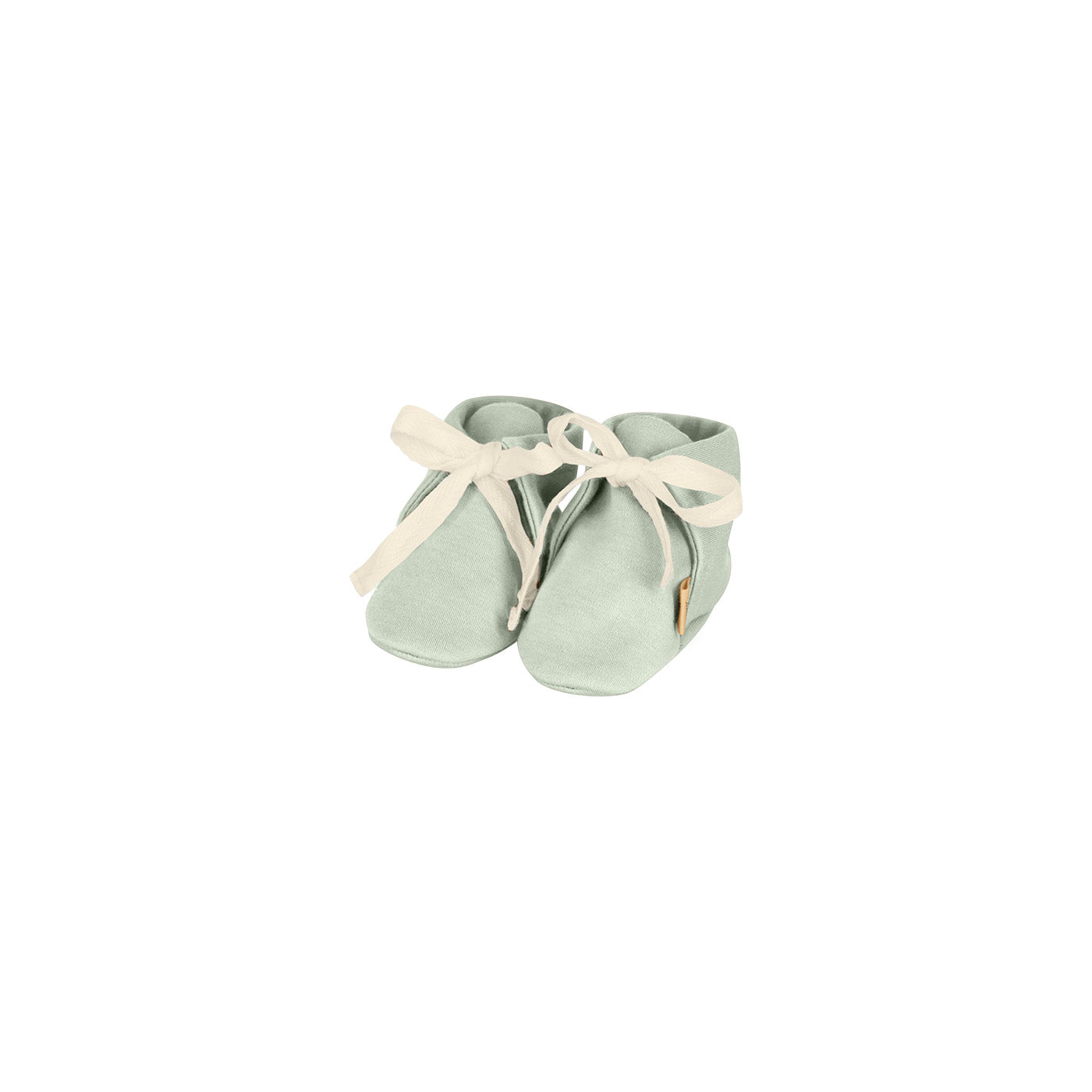 Newborn slofjes - pistachio
