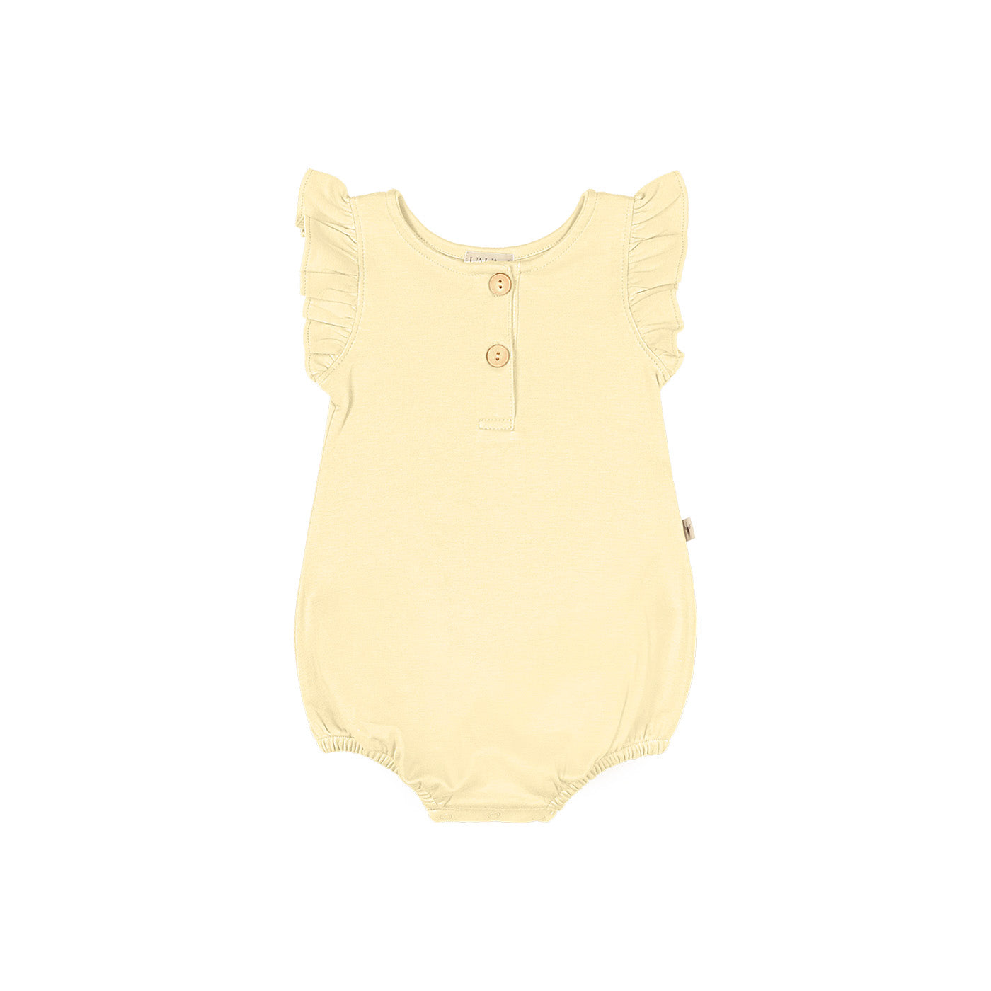 Bubble romper met ruches