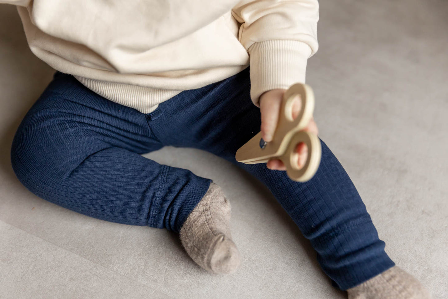 Jersey rib legging