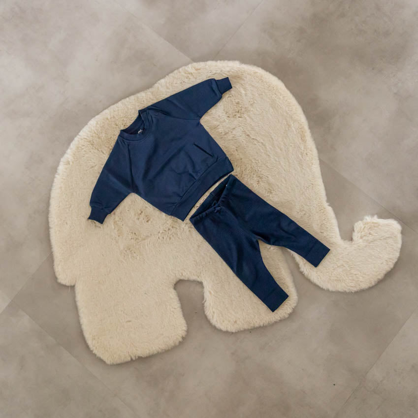 Jersey rib legging