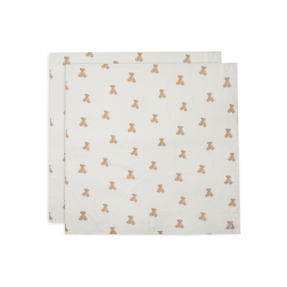 Jollein - hydrofiele multidoek XL Teddy Bear - 2 stuks