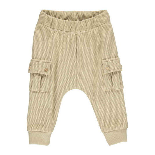 Cargo broek interlock ~ beige