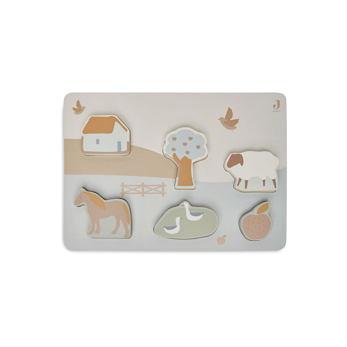 Houten puzzel Farm