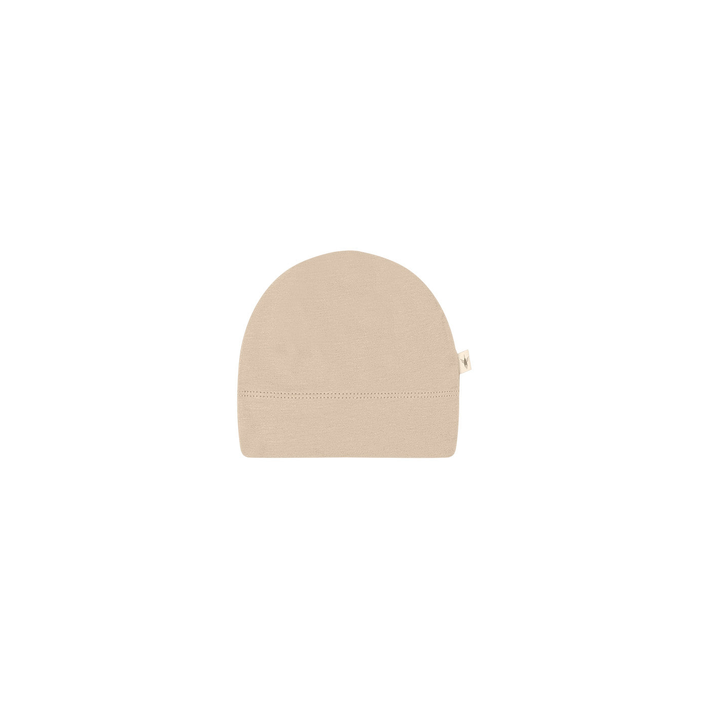 Round baby hat ~ latte