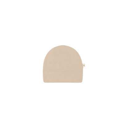 Round baby hat ~ latte