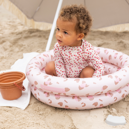 Swim Essentials - zwembad baby Ø 60cm - old pink leopard