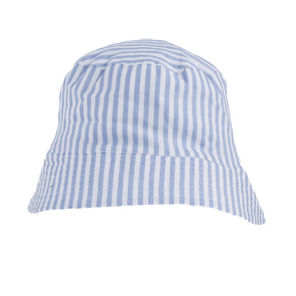 Swim Essentials - UV zonnehoedje blauw gestreept