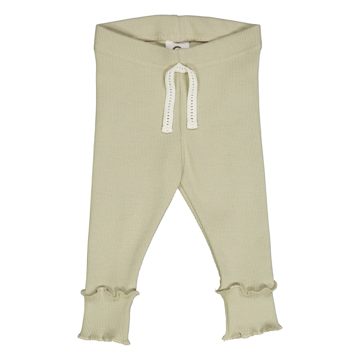 Rib legging ~ desert green