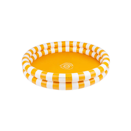 Zwembad kind Ø100cm ~ yellow stripe