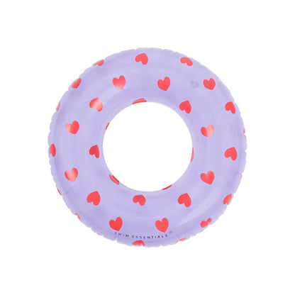 Swim Essentials - zwemband hartjes Ø55cm - lila